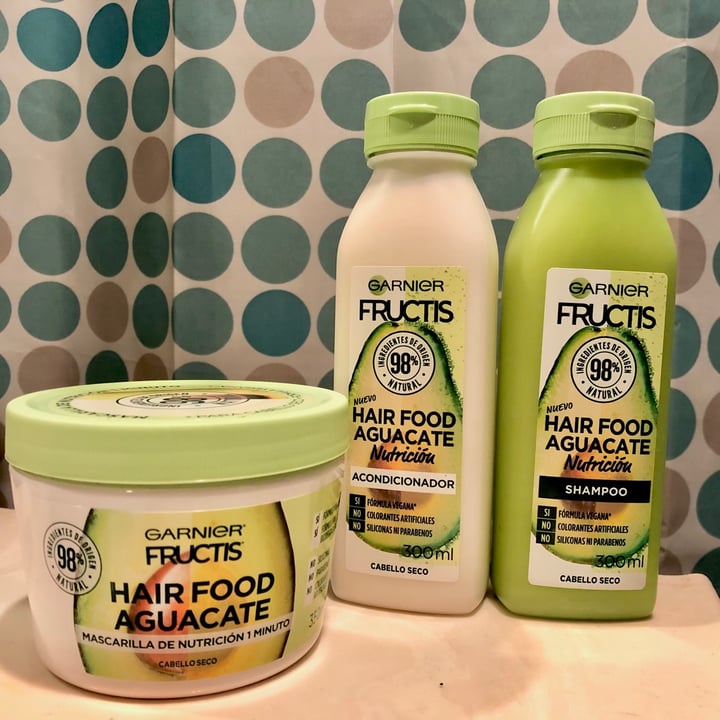 photo of Garnier Hair Food Aguacate Mascarilla de Nutrición shared by @isabelinzunzaa on  02 Feb 2021 - review