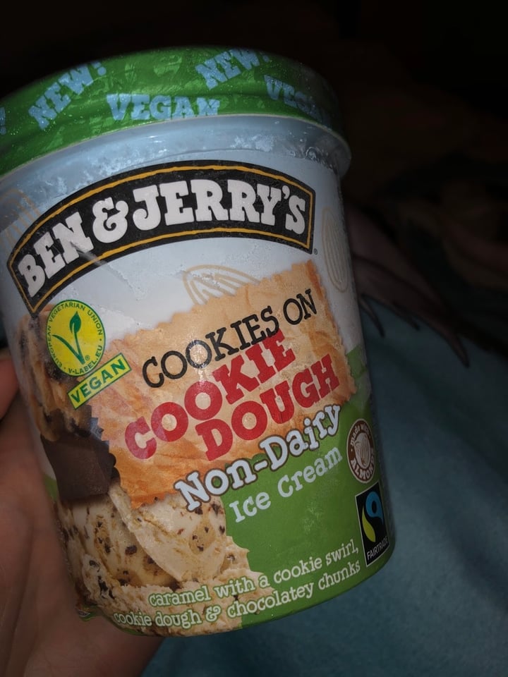 photo of Ben & Jerry's Cookies On Cookie Dough Non-Dairy Ice Cream shared by @emily8 on  03 Feb 2020 - review