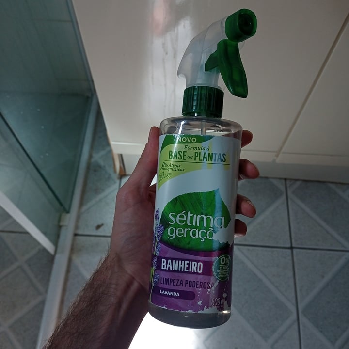review photo of Sétima Geração Limpa Banheiro (Sem Cloro) shared by @geraldinhogovegan on 06 Feb 2022 - review