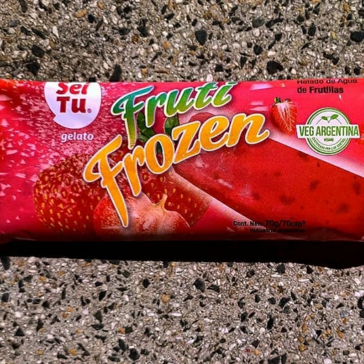 photo of Sei Tu Helado de Agua sabor Frutilla shared by @ilyabv on  19 Mar 2021 - review