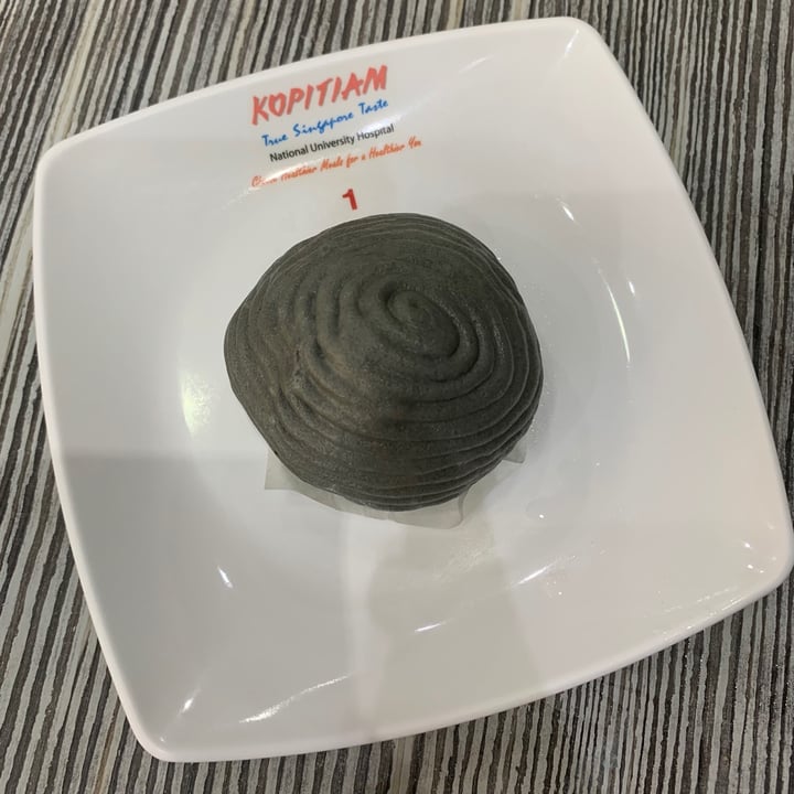 photo of Kopitiam (NUH Main Building) Black Sesame Pau shared by @pbl on  16 Dec 2020 - review