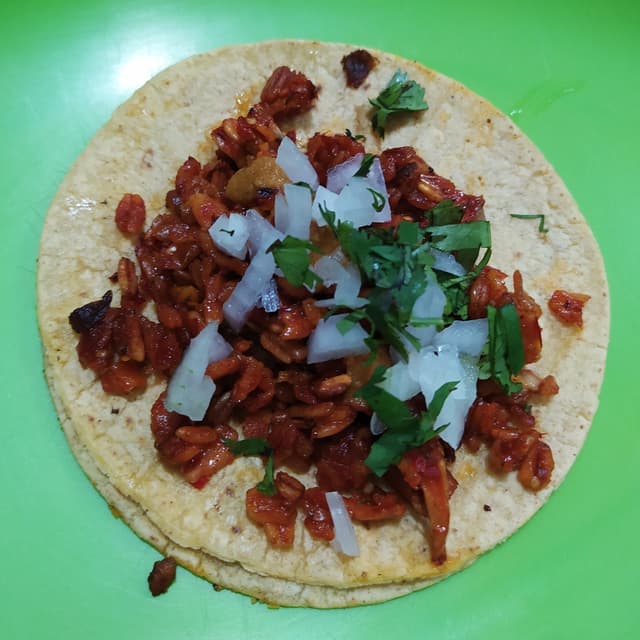 Foto del piatto “Chicharrón Taco”