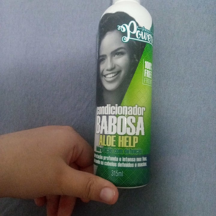 photo of Soul power condicionador Babosa Aloe Help shared by @taisribeiro on  09 Aug 2022 - review