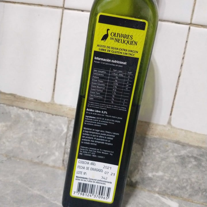 review photo of Olivares del Neuquén Aceite de Oliva shared by @belus on 05 Oct 2021 - review