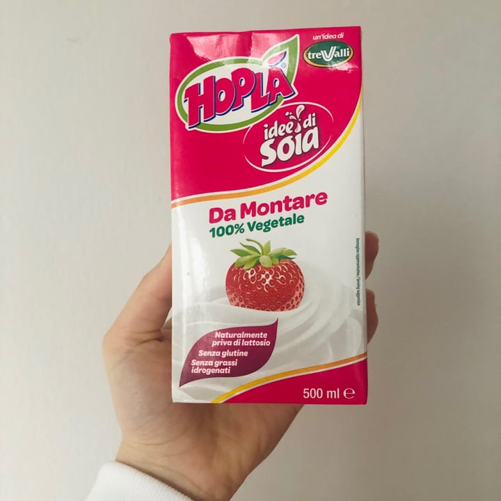 review photo of Hoplà Panna Da Montare 100% Vegetale shared by @calice on 23 Dec 2020 - review
