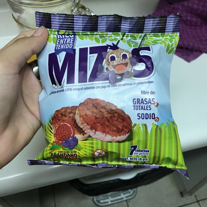review photo of Mizos Galleta De Arroz Cubierta Con Jugo De Fruta Arándano Y Granada shared by @franosorio on 10 Mar 2020 - review