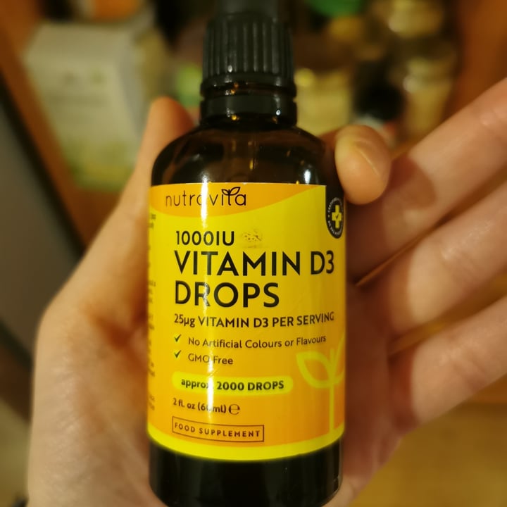 photo of Nutravita Vitamin d3 drops shared by @stespo91 on  14 Mar 2022 - review