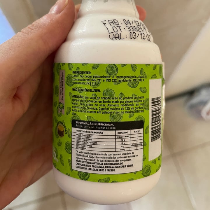 review photo of Coco & cia Leite de Coco shared by @alessandraanno on 14 Apr 2022 - review