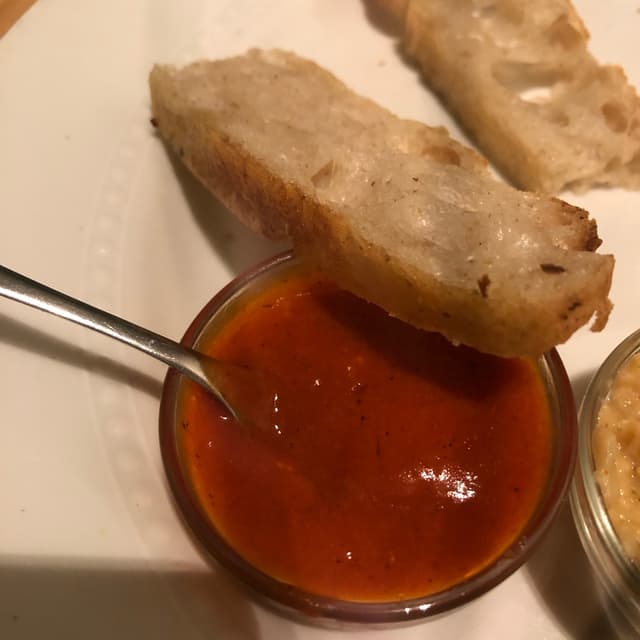 Photo of the dish “Schiacciata e salsine”