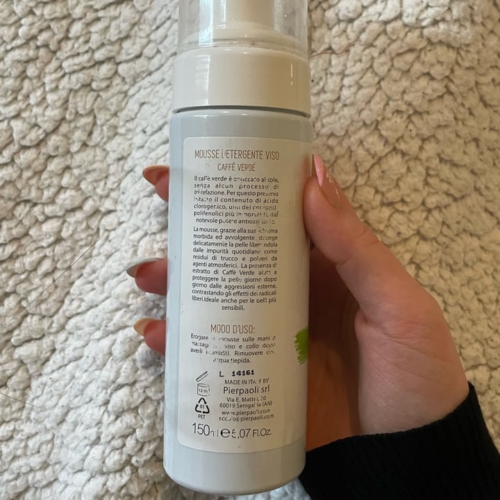 photo of Ekos personal care Mousse Detergente Viso Caffè Verde shared by @martirossi on  07 May 2022 - review
