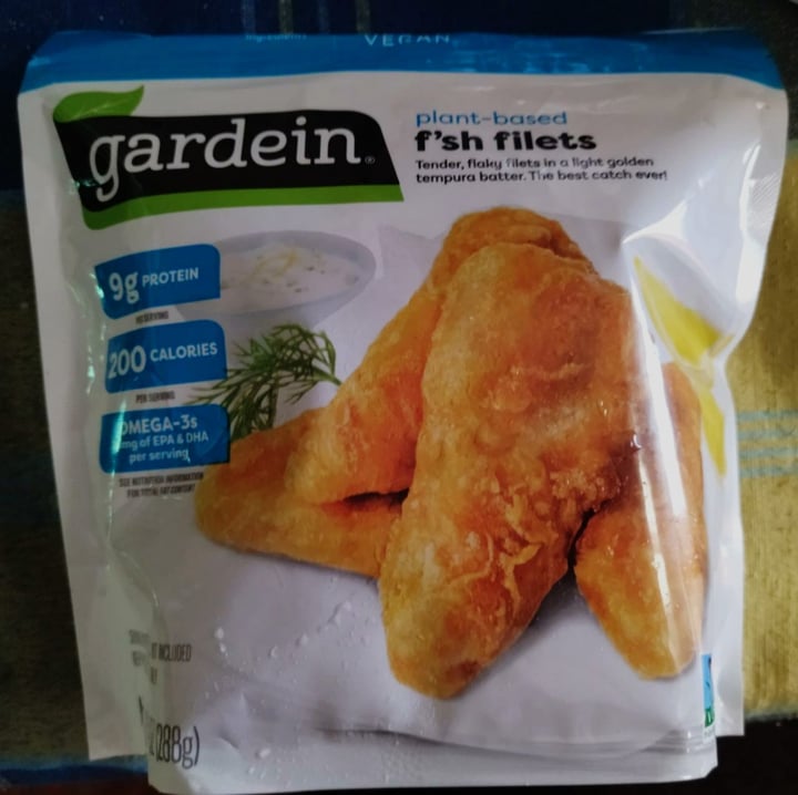 photo of Gardein Golden Plant Based F'sh Filets  shared by @antonellacicardini on  02 Feb 2022 - review