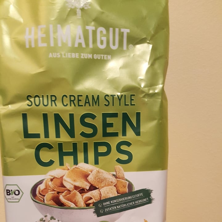 photo of Heimatgut Linsen chips sour cream shared by @zigzag on  17 Mar 2021 - review