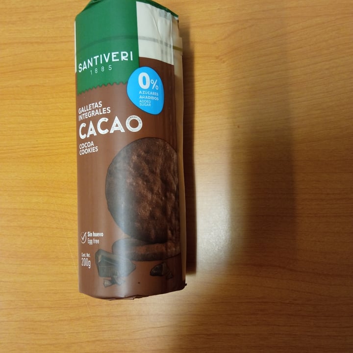 photo of Santiveri Galletas Integrales Cacao shared by @rosaliab on  28 Nov 2022 - review