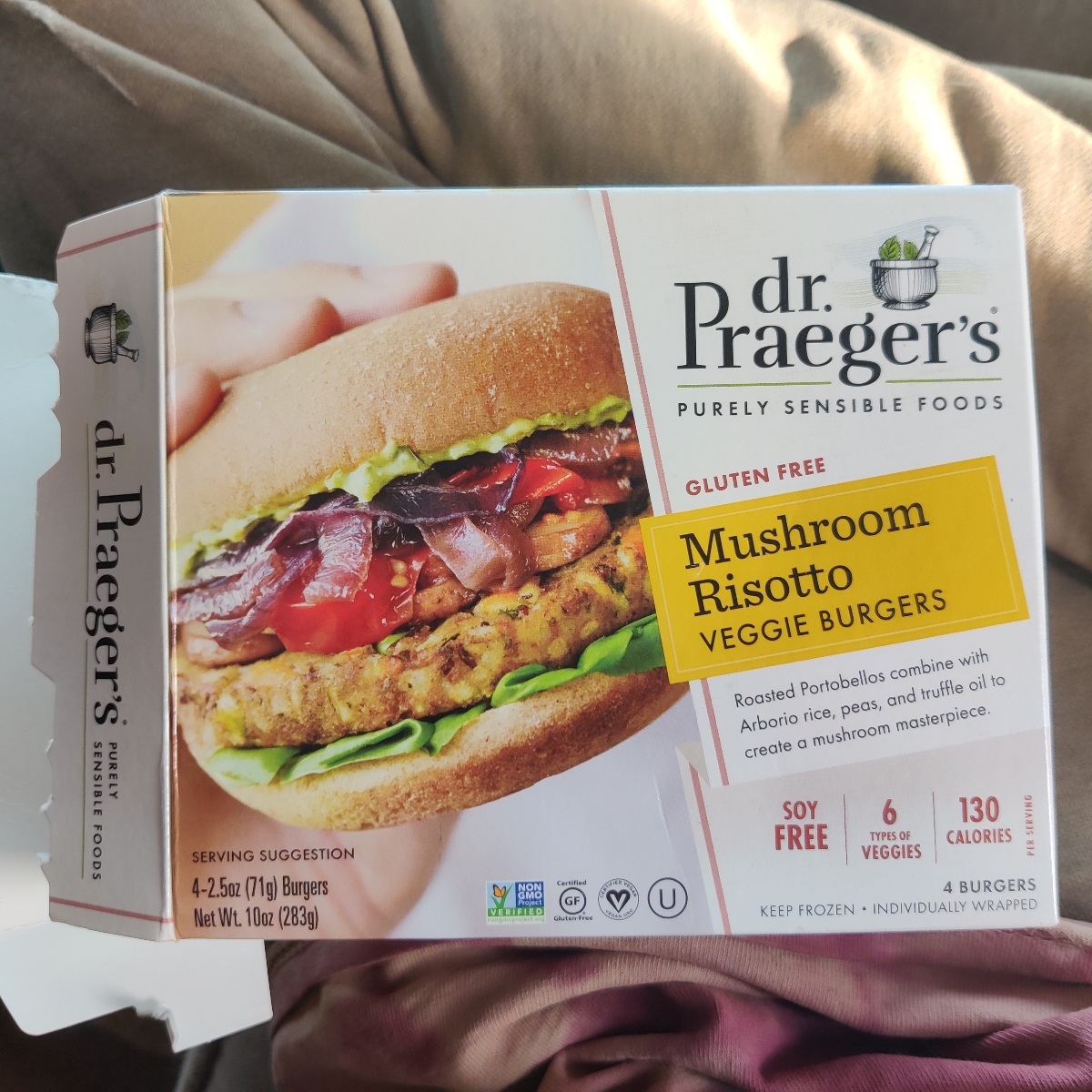 Dr. Praeger's Dr. Praeger's Mushroom Risotto Burger Reviews abillion