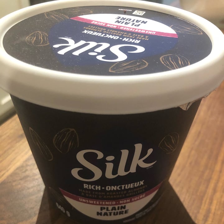 photo of Silk Almond yogurt plain unsweetened shared by @ashlie on  11 Nov 2021 - review