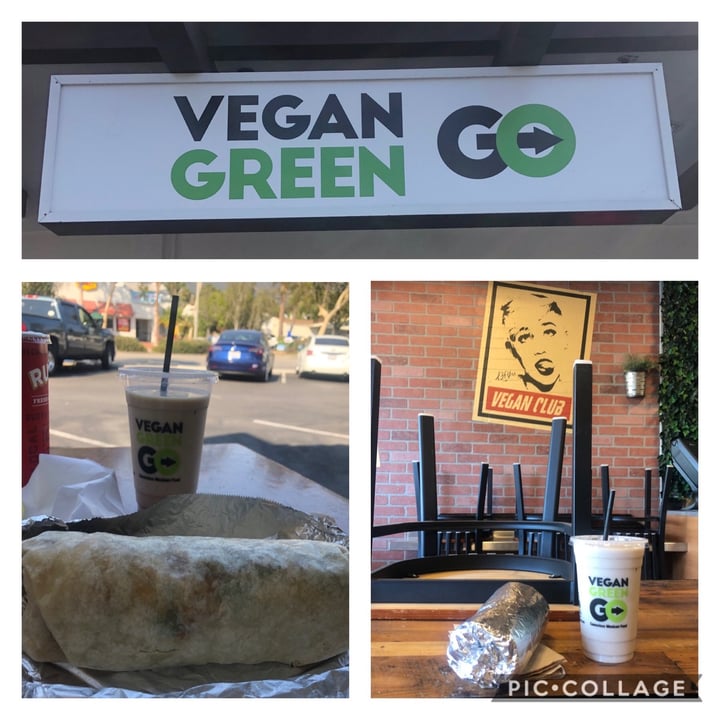 review photo of Vegan GreenGO Carne Asada Burrito shared by @soccermomjill on 01 Oct 2020 - review
