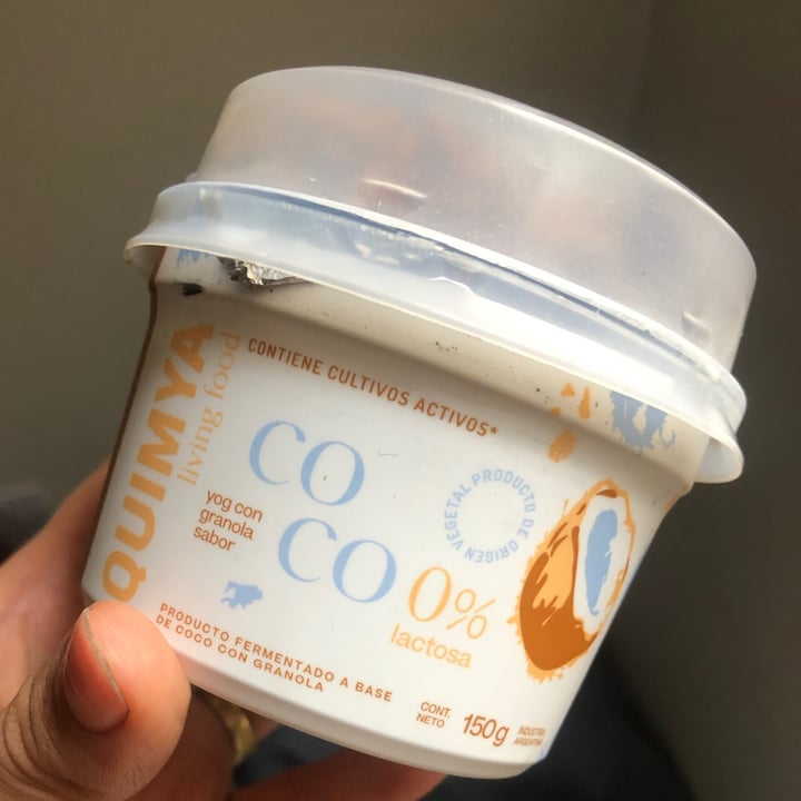 photo of Quimya Yogurt con Granola sabor Coco shared by @celimen on  08 Jan 2021 - review