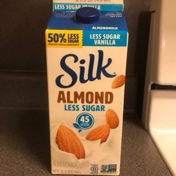 review photo of Silk Almond Light Vanilla shared by @danadavis on 13 May 2020 - review