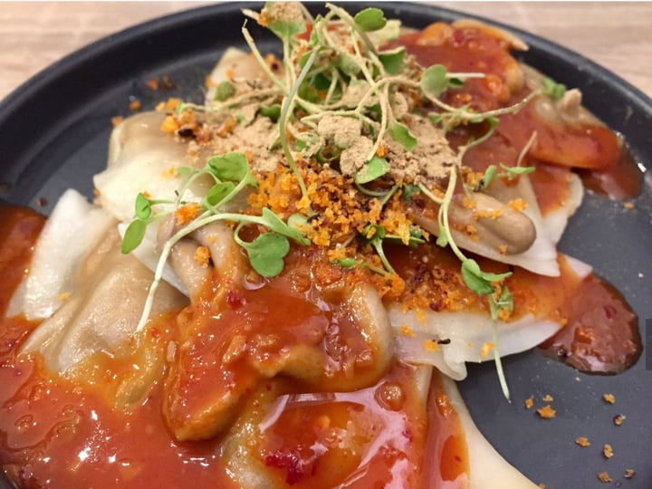 review photo of Beyond Sushi (W 37th Street) Fun-Guy Dumplings shared by @lexathevegangeek on 17 Dec 2019 - review