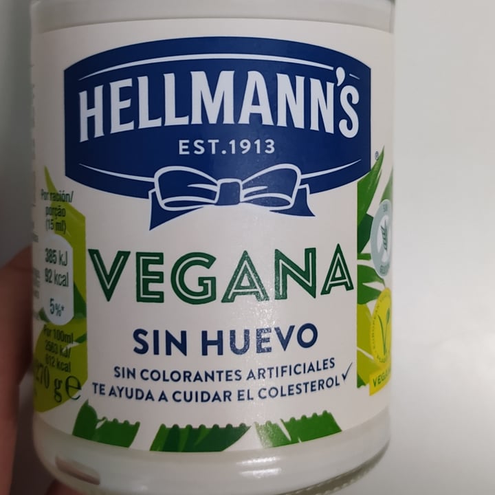 photo of Hellmann’s Hellman’s Vegan Mayonnaise shared by @evajar999 on  11 Dec 2020 - review