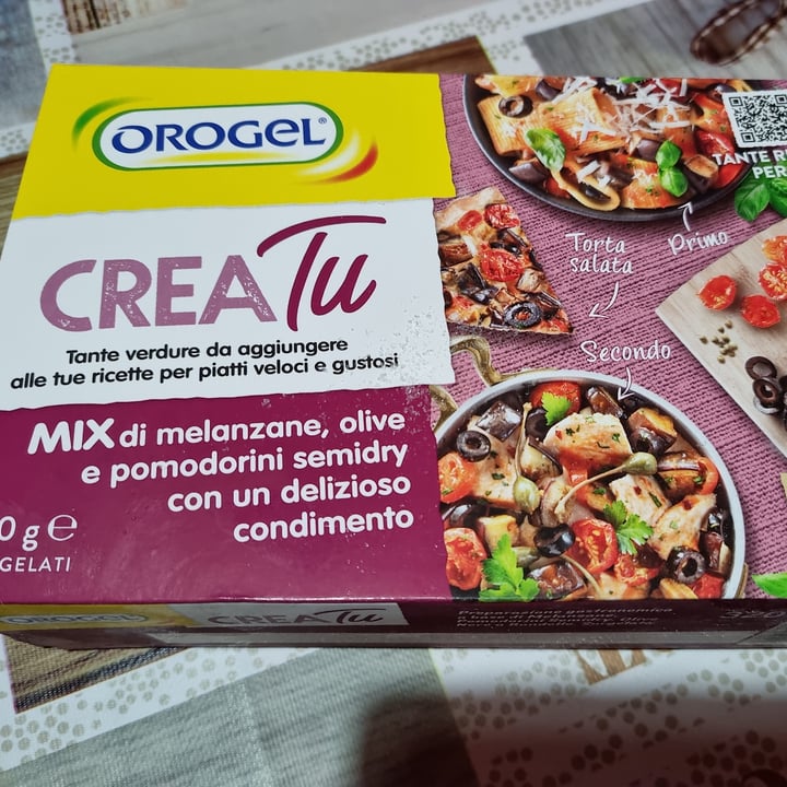 photo of Orogel Crea tu mix di melanzane, olive e pomodorini semidry shared by @francy82 on  25 Jan 2022 - review