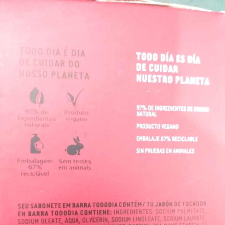 review photo of Natura Sabonete Tododia Cereja e Avelã shared by @jugennari on 13 Jul 2022 - review