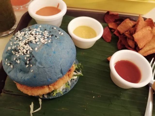 Photo of the dish “Hamburguesa de Garbanzos”