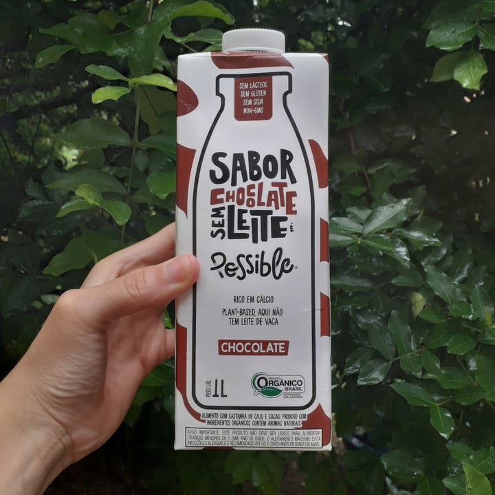 review photo of Possible Sabor Chocolate Sem Leite shared by @analuizasunflower on 05 Jan 2022 - review