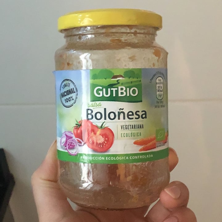 review photo of GutBio Salsa Boloñesa shared by @gaia- on 03 Apr 2022 - review
