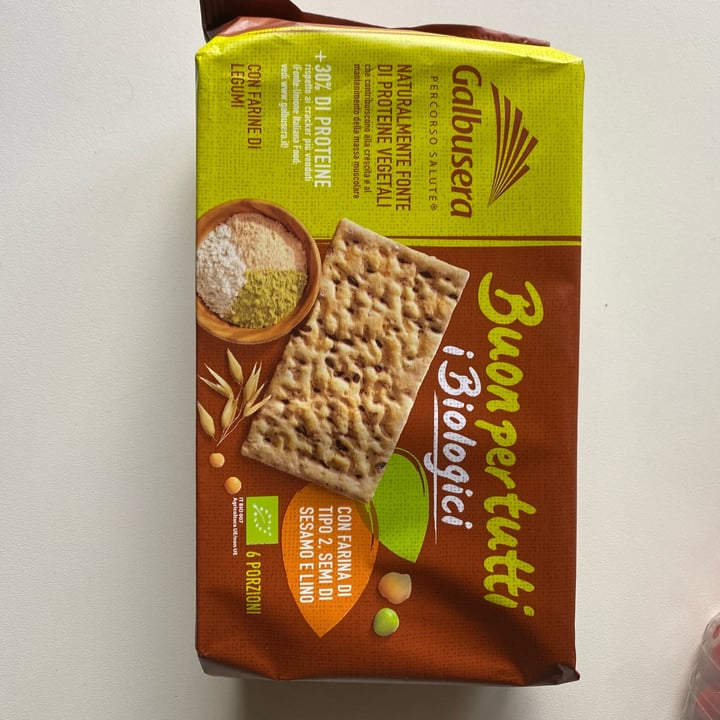 photo of Galbusera Buon per tutti crackers shared by @eliamariotti on  03 Nov 2021 - review