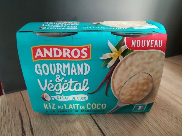 photo of Andros Riz au lait de coco shared by @koyott on  20 Mar 2020 - review