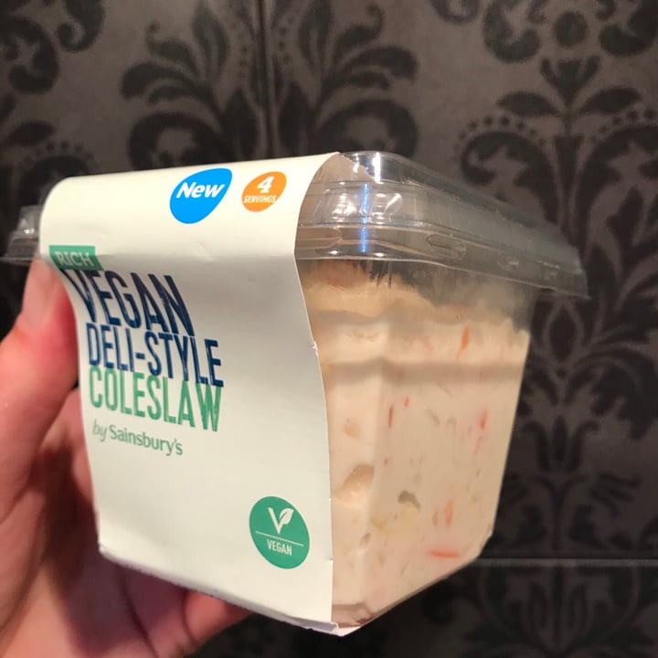 photo of Sainsbury's Vegan Deli-Style Coleslaw shared by @abicado on  11 Jun 2020 - review