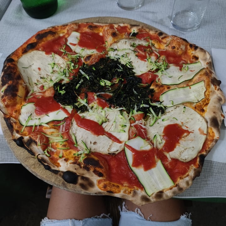 photo of Il Giardino Segreto Pizza ortolana vegan shared by @cassycat on  26 Aug 2022 - review
