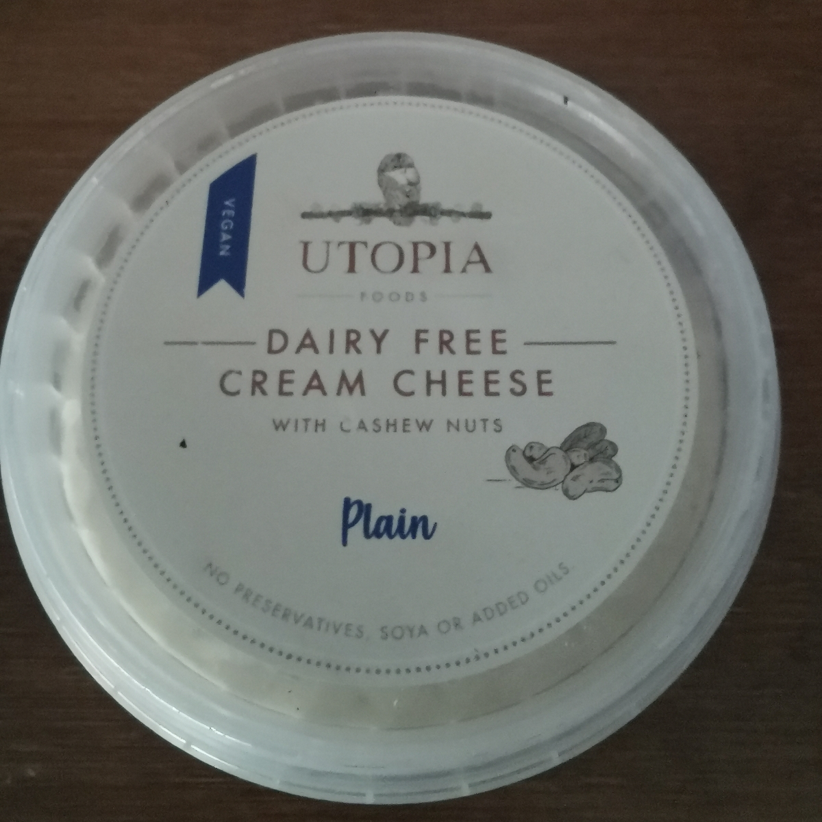 Utopia Foods Dairy Free Cream Cheese Plain Reviews abillion