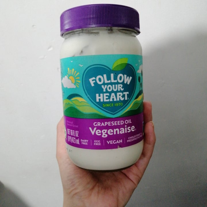 photo of Follow your Heart Grapeseed Oil Vegenaise shared by @rainsastre on  21 Feb 2022 - review