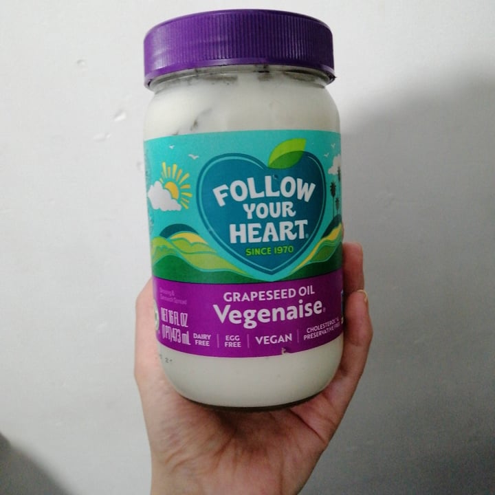 photo of Follow Your Heart Grapeseed Oil Vegenaise shared by @rainsastre on  21 Feb 2022 - review