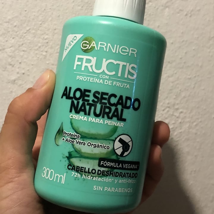 photo of Garnier Garnier Fructis Aloe Secado Natural Crema para Peinar shared by @lunapimentel on  05 Oct 2021 - review