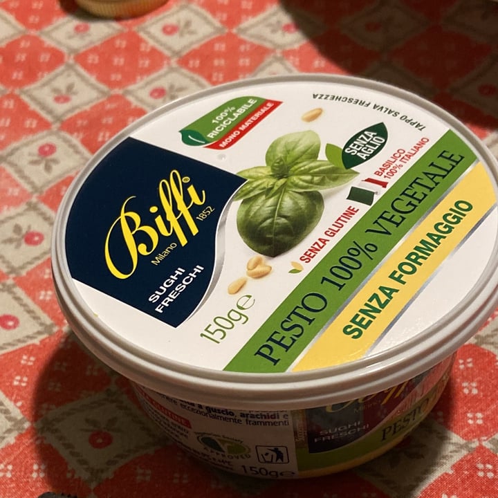 review photo of Biffi Pesto 100% Vegetale Senza Formaggio shared by @sofiap19 on 10 Mar 2022 - review