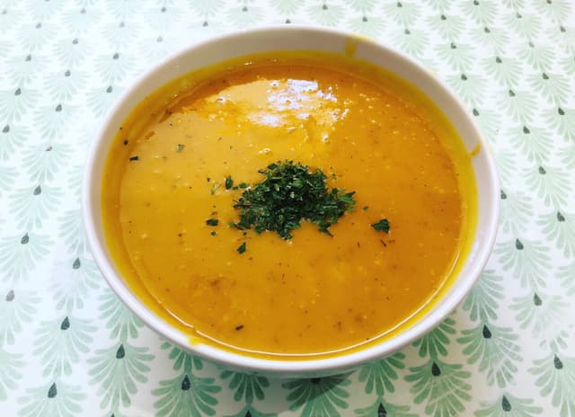 Photo du plat “Crema de calabaza”