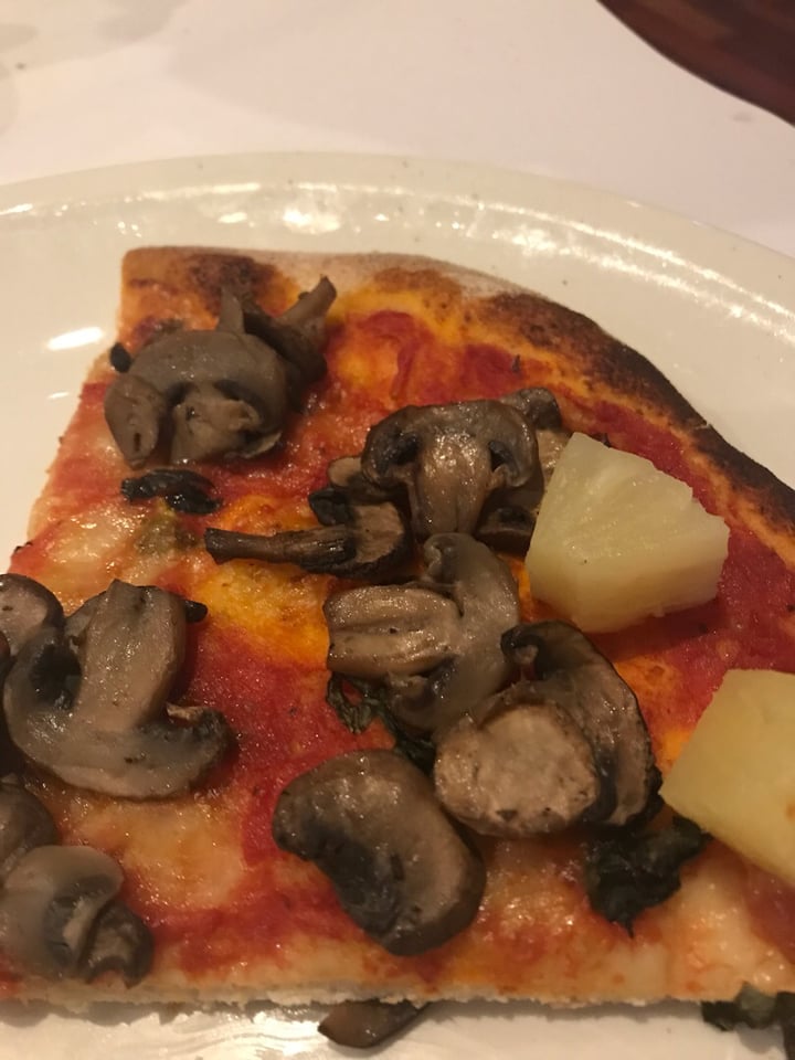 review photo of Pie Vegan pizza with roasted veg, olives and pineapple shared by @jane on 08 Sep 2019 - review