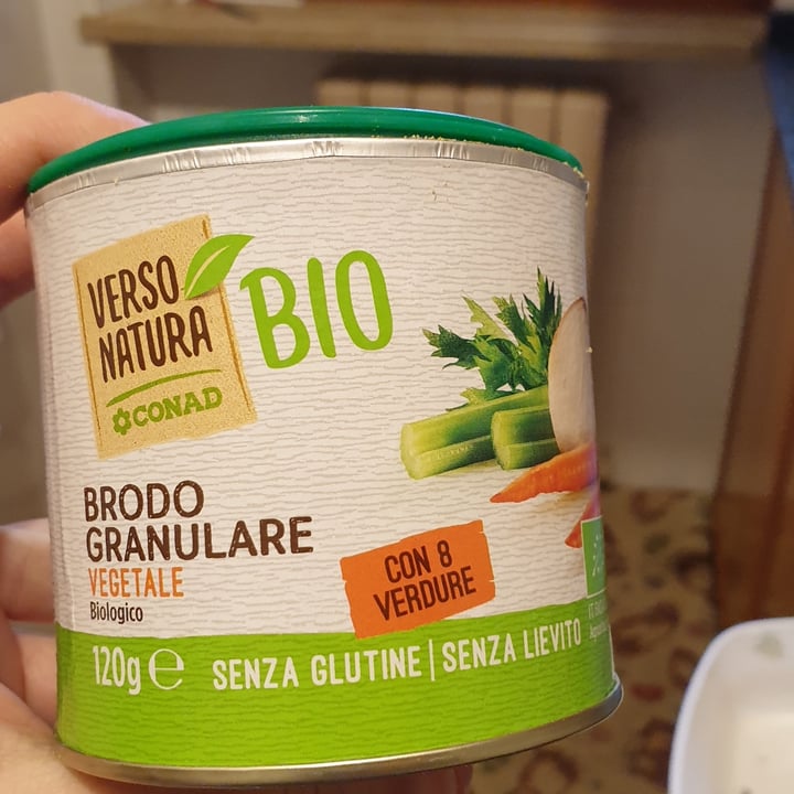 photo of Verso Natura Conad Veg Brodo Granulare shared by @mari-hola on  28 Jan 2022 - review