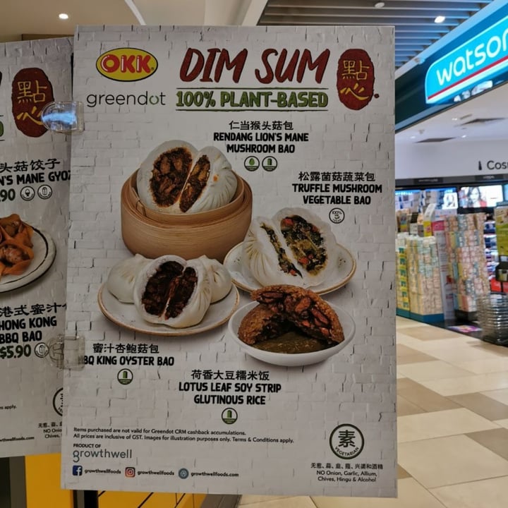 review photo of Greendot Bedok Mall Truffle Mushroom Vegetable Bun shared by @ananelia on 11 Jun 2020 - review