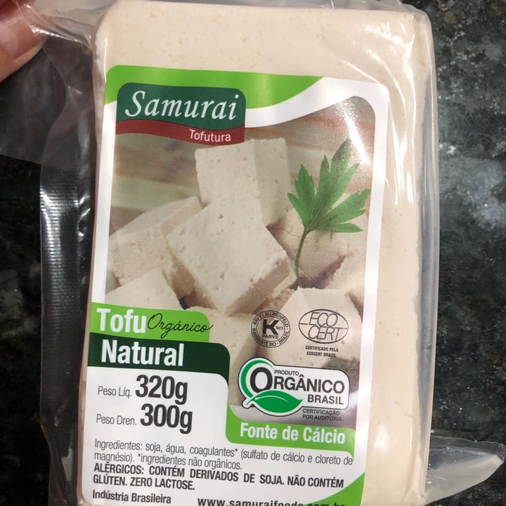 photo of Samurai Organic Foods Tofu shared by @marinasrezende on  10 May 2022 - review