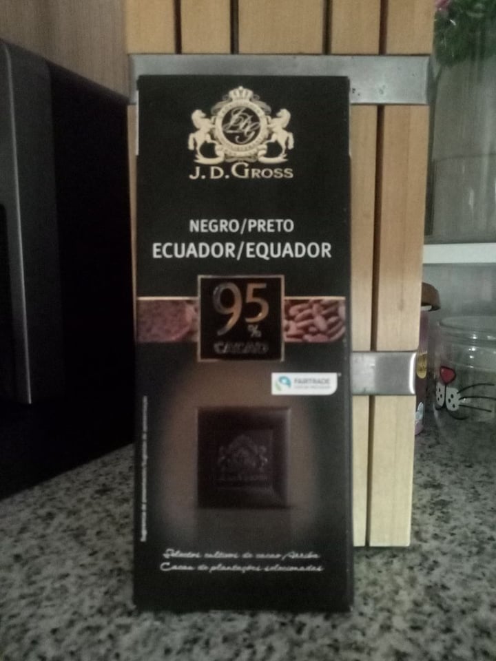 photo of J. D. Gross Chocolate Amazonas 60% shared by @lna on  07 Aug 2019 - review