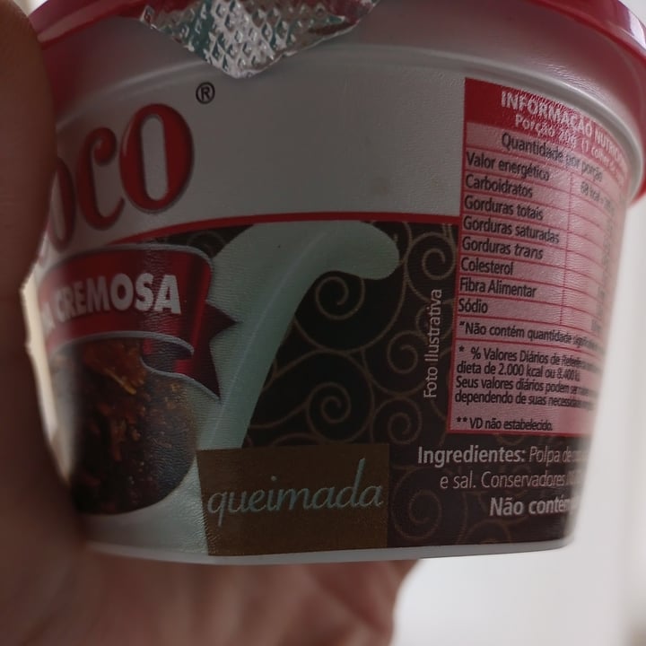 review photo of Sococo Cocada Cremosa Queimada shared by @geraldinhogovegan on 14 May 2022 - review