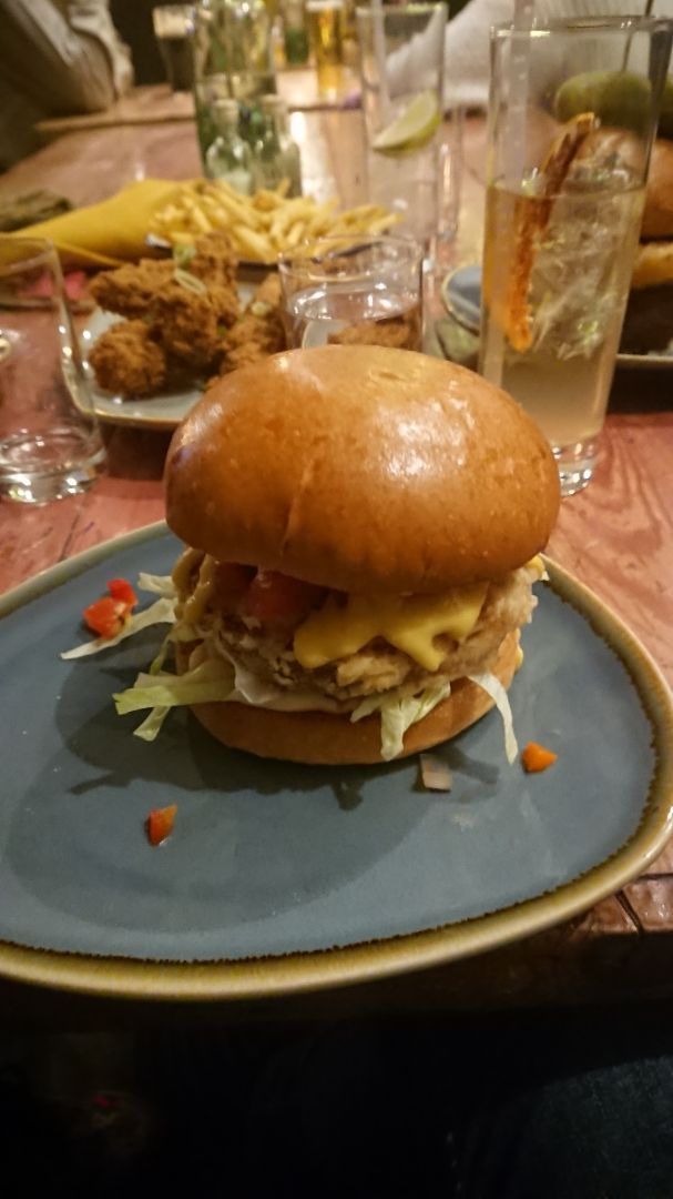 photo of Ninety-Nine Bar and Kitchen Roots Bloody Roots Burger shared by @jb on  12 Dec 2019 - review