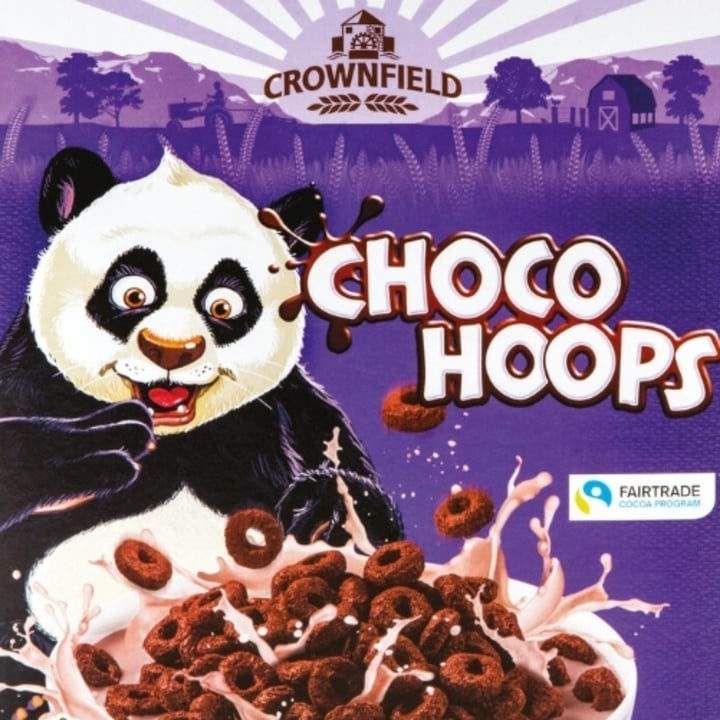 photo of Crownfield Choco Hoops shared by @veg370 on  04 Sep 2022 - review