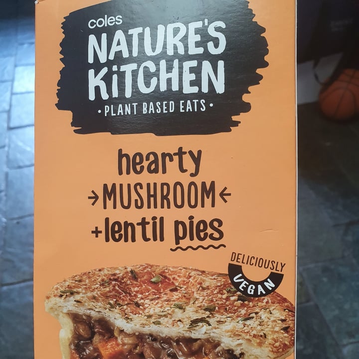 photo of Coles Nature's Kitchen Hearty Mushroom Lentil Pies shared by @aprilh on  29 Jul 2021 - review