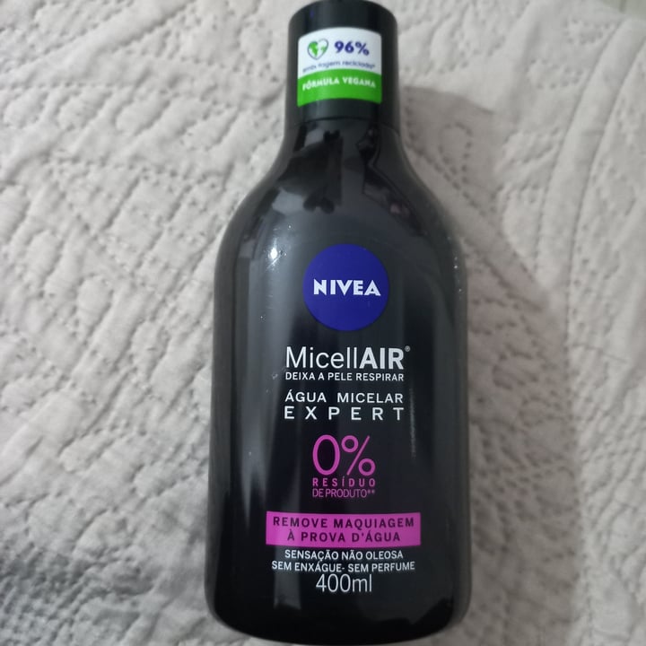 photo of Nivea água micelar expert remove maquiagem shared by @pattyedwige on  18 Jun 2022 - review