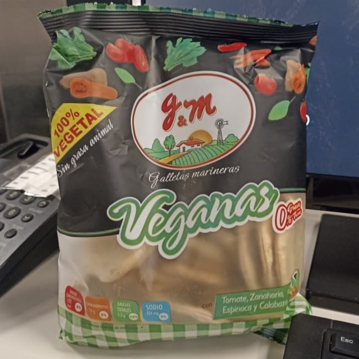 photo of G&M Galletas Marineras Veganas shared by @rodri05 on  25 Jul 2022 - review